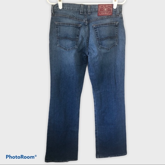 Women’s Lucky Brand Mid Rise Flare Jeans Sz 6/26 Blue - Picture 2 of 6